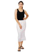 White Half Slip Long Underskirt - Image 2