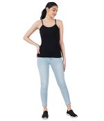 Camisole /Tank Top / Slips - Black - Image 2