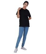 Oversized Fit T Shirt - Black - Image 4