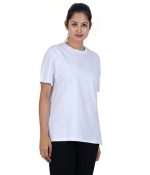Oversized Fit T Shirt - White - Image 3