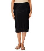 Half Slip Long Underskirt Undergarments Slip l Soft Satin Skirt Dress Extender for Women - Image 3