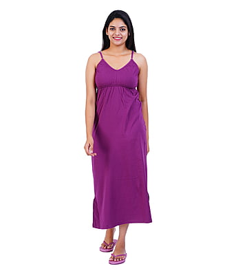 300x300 (24) Women Cotton Maxi Seamless Bra Nighty Slip - Image 2