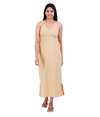 300x300 (25) Women Cotton Maxi Seamless Bra Nighty Slip - Image 1