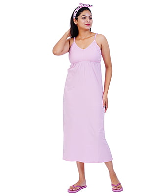 300x300 (26) Women Cotton Maxi Seamless Bra Nighty Slip - Image 3