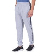 Wemyc Men's Cotton Solid Rib Track Pant | Expandable Elastic Waist Joggers with 2 Pockets | Stretchable Sports Wear Track Pant for Men - Image 6