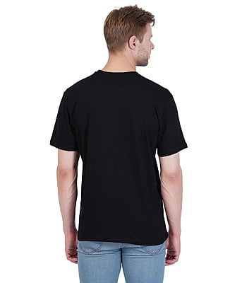 300x300 (5) Men Oversized Fit T Shirt - Black - Image 2