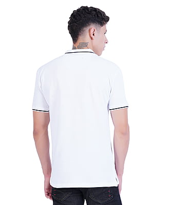 300x300 (50) Wemyc Men's Cotton Rich Solid Polo T-Shirt Regular Fit - Image 7