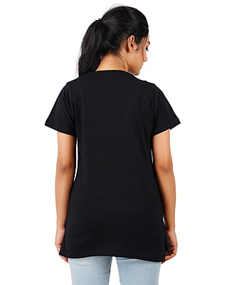 300x300 (56) Regular Fit T Shirt -Black - Image 2