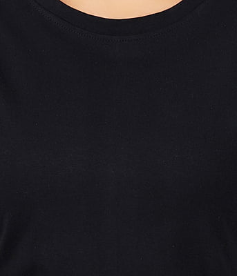 300x300 (58) Regular Fit T Shirt -Black - Image 5