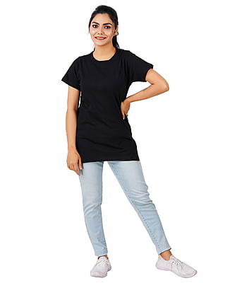 300x300 (59) Regular Fit T Shirt -Black - Image 4