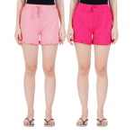 Women Cotton Pajama Shorts