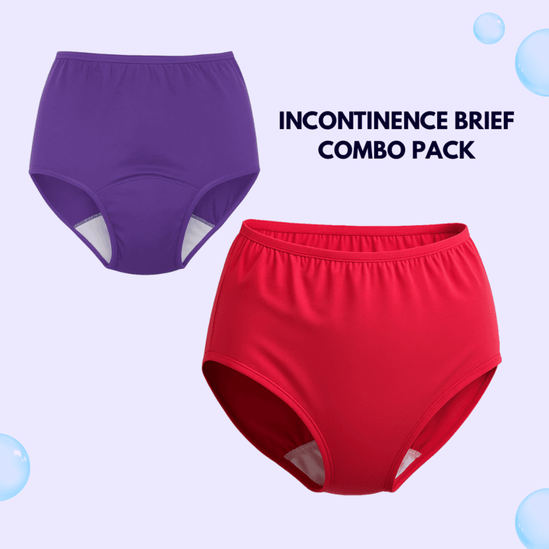 600x600 (3) Wemyc Purple Rasberry Incontinence Brief - Image 1