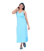Women Cotton Maxi Seamless Bra Nighty Slip - Image 6