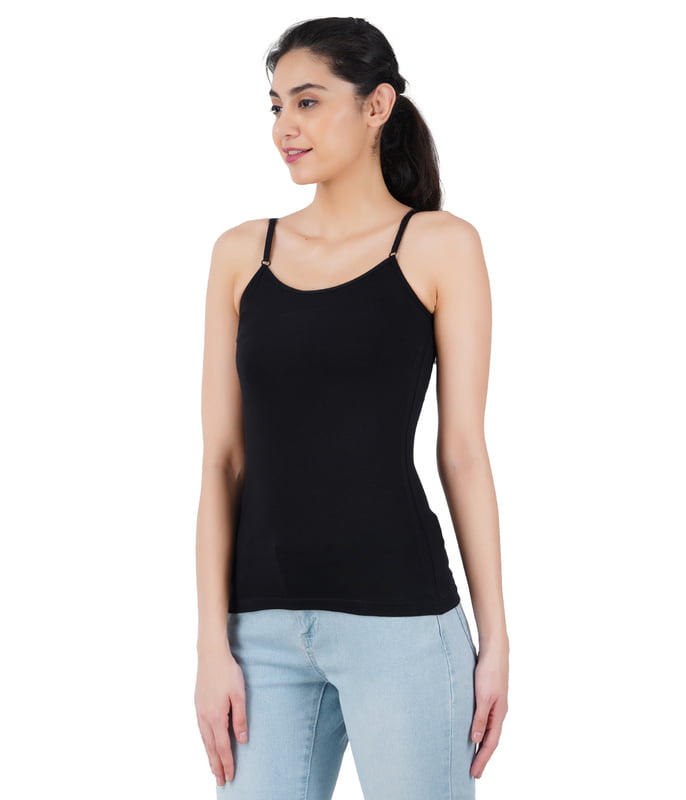 600x600 (47) Camisole /Tank Top / Slips - Black - Image 1