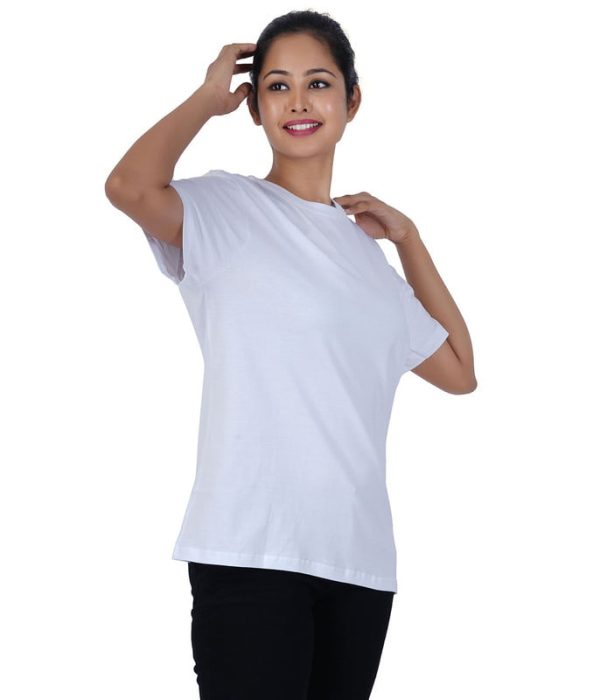 Oversized Fit T Shirt - White - Image 1